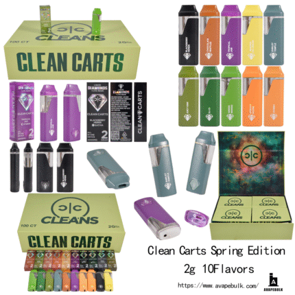 Clean Carts 2G Disposable Spring Green Edition