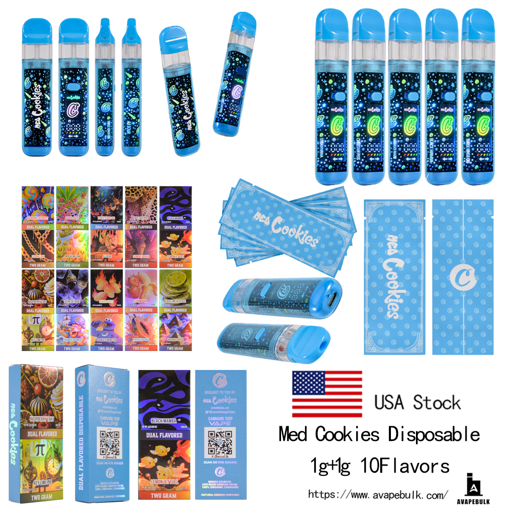 USA MED Cookies 1G+1G Dual Chamber Disposable USA MED Cookies 1G+1G Dual Chamber Disposable