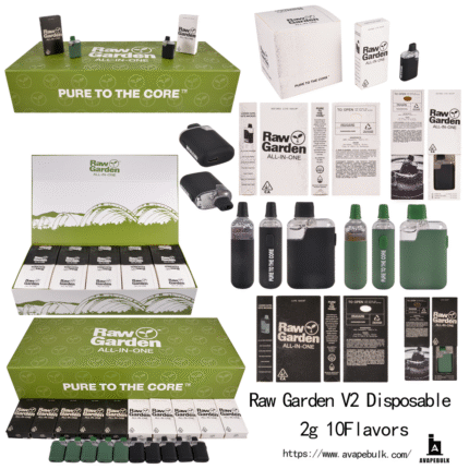 Raw Garden V2 2g disposables wholesale