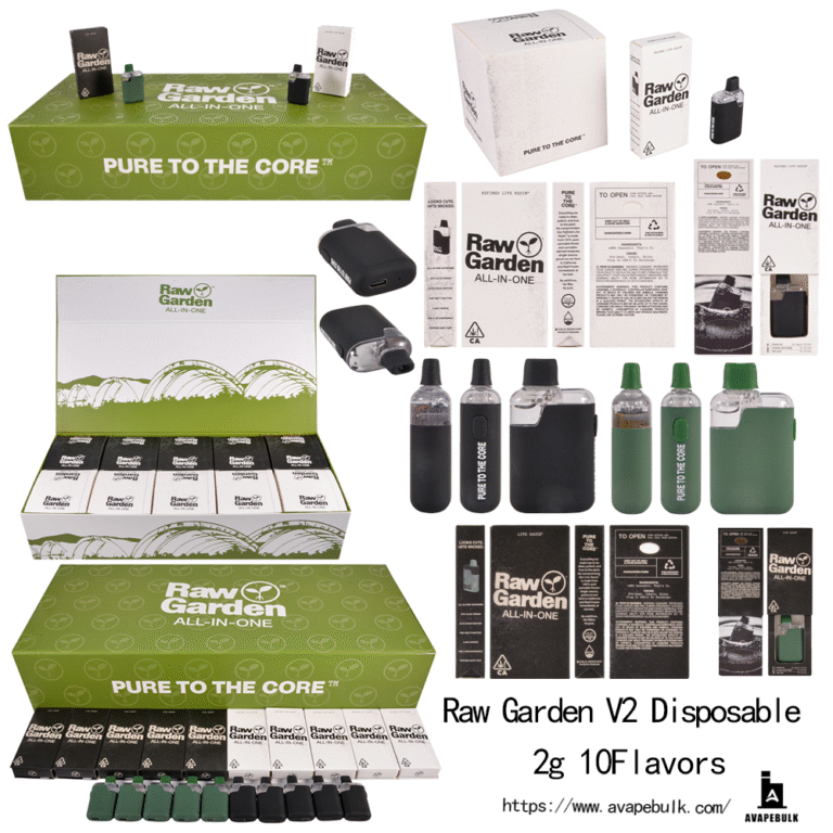 Raw Garden V2 2g disposables wholesale