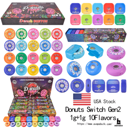 USA Stock Donuts Switch Gen2 2g Disposable