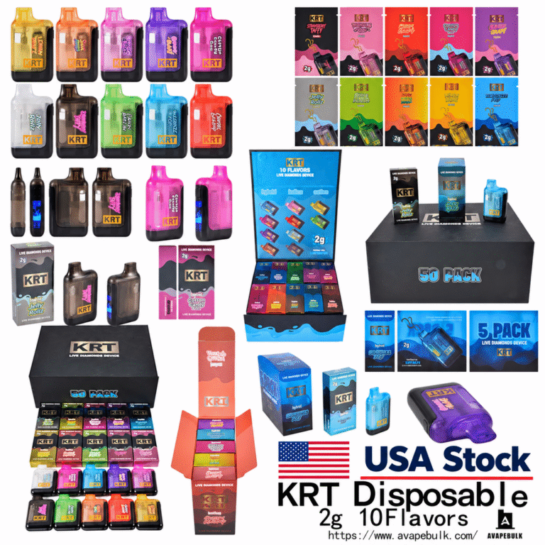 KRT 2G Disposable Vape USA Warehouse